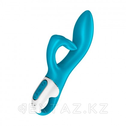 Вибратор-кролик Embrace me berry Satisfyer, бирюзовый от sex shop Extaz фото 3