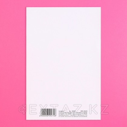 Открытка сертификат для второй половинки на «Минет», 10×15 см, 18+ от sex shop Extaz фото 3