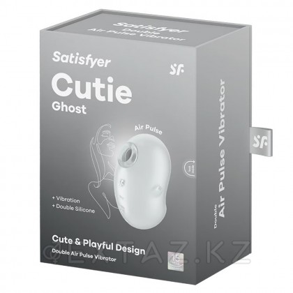 Стимулятор клитора Satisfyer Cutie Ghost белый от sex shop Extaz фото 5