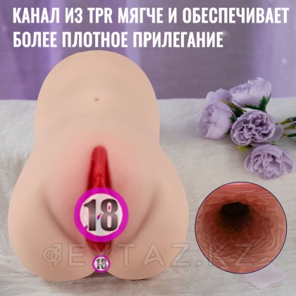 Мастурбатор-вагина с подключением к приложению Eliza (вибрация+фрикции) от sex shop Extaz фото 11
