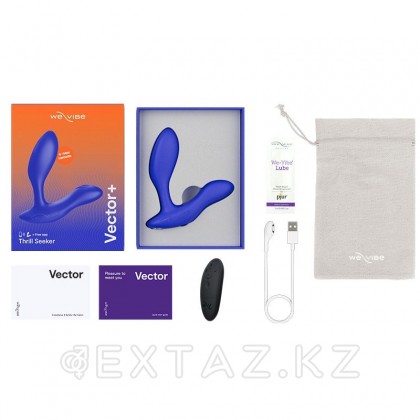 Вибратор We-Vibe Vector+ синий от sex shop Extaz фото 6