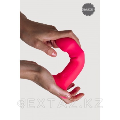 Фаллоимитатор с вибрацией Adrien Lastic Hitsens 2, розовый 17,2х4 см от sex shop Extaz фото 8