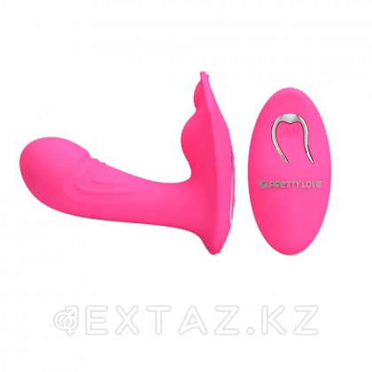 Беспроводной вибро-стимулятор бабочка Walker, розовый от sex shop Extaz фото 2