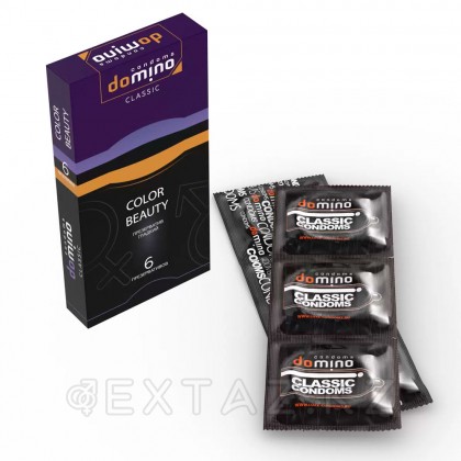 Презервативы Domino CLASSIC Color Beauty, разноцветные, 6 шт от sex shop Extaz фото 4