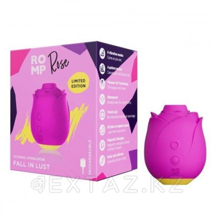 Бесконтактный клиторальный стимулятор Romp Suction Rose от sex shop Extaz