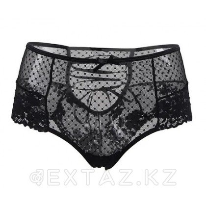 Трусики на высокой посадке Lace Strappy (размер XL) от sex shop Extaz фото 2