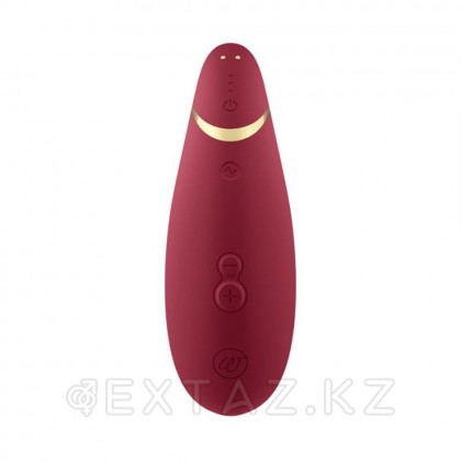 Бесконтактный клиторальный стимулятор Womanizer Premium 2 бордовый от sex shop Extaz фото 12