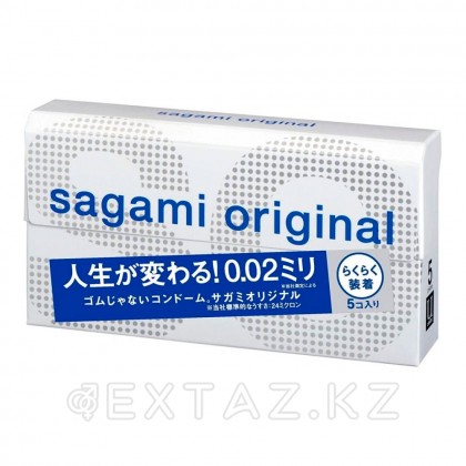 Презервативы SAGAMI Original 002, Quick _ j, полиуретановые, 5 шт от sex shop Extaz