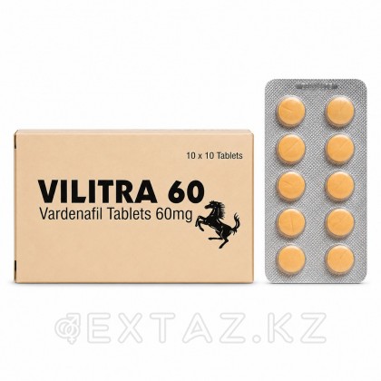 Препарат для усиления потенции и продления полового акта Vilitra 60 mg (10 шт.) от sex shop Extaz