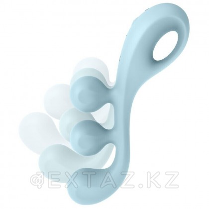 Мультифункциональный вибратор для тройной стимуляции Satisfyer Tri Ball 2 голубой от sex shop Extaz фото 3