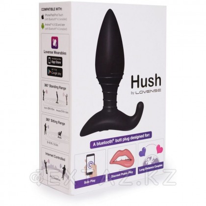 Анальная пробка со смарт-приложением Lovense Hush первого поколения (маленькая 38*120мм) от sex shop Extaz фото 4