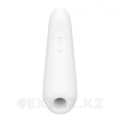 Вакуумный клиторальный стимулятор Satisfyer Curvy 1+ (белый) от sex shop Extaz фото 8