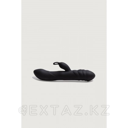 Вибратор-массажер с функцией ротации Twister черный от Adrien Lastic от sex shop Extaz фото 6