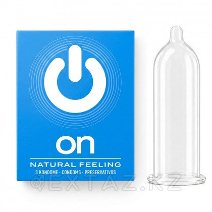 Презервативы ON № 3 Natural feeling - классические (ширина 54 мм) от sex shop Extaz