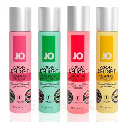 Стимулирующий гель для оральных ласк с десенсибилизацией Oral Delight Strawberry Sensation - 30 мл от sex shop Extaz фото 3