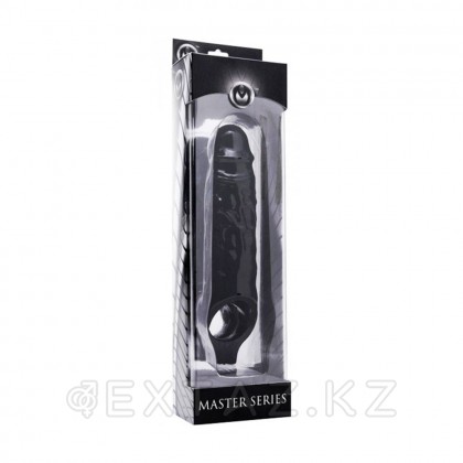 Насадка Mamba Cock Sheath Packaged, 16.5 см, черный от sex shop Extaz фото 4