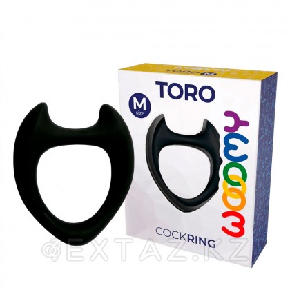 Эрекционное кольцо Toro от Wooomy, черный, M от sex shop Extaz фото 4