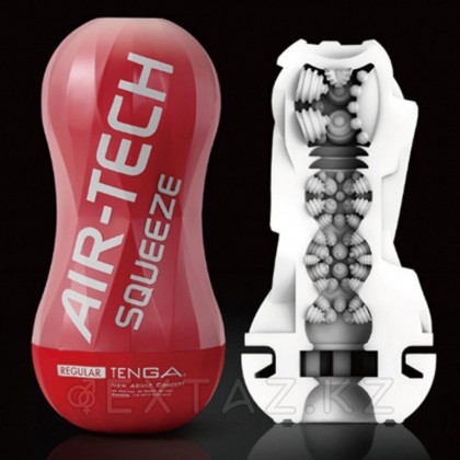Многоразовый стимулятор Regular TENGA Air-Tech Squeeze от sex shop Extaz фото 4