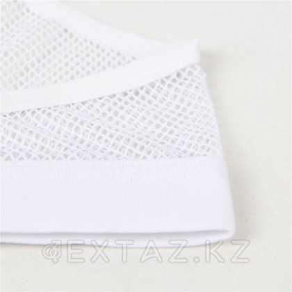 Плавки мужские белые  в сетку (размер М) от sex shop Extaz фото 2