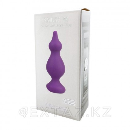 Анальная пробка Amuse (M) лиловая от sex shop Extaz фото 2