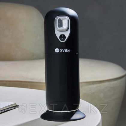 Мастурбатор SVibe Ikon JET 3-в-1: вибрация, подогрев, имитация фрикций от sex shop Extaz фото 9
