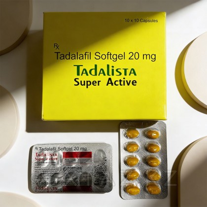 Препарат для усиления потенции Tadalista Super Active (10 таб.) от sex shop Extaz фото 7