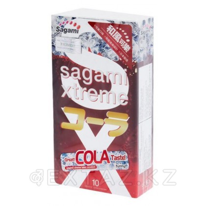 Презервативы SAGAMI Xtreme Cola 10 шт. (латексные со вкусом колы) от sex shop Extaz