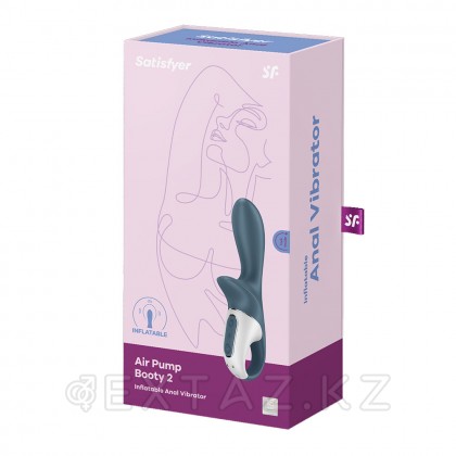 Надувной анальный вибратор Satisfyer Air Pump Booty 2 от sex shop Extaz фото 8