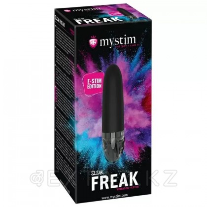 Вибратор Mystim Sleak Freak с электростимуляцией, черный от sex shop Extaz фото 8
