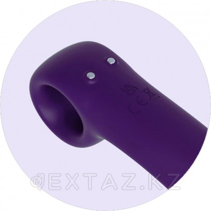 Вибратор для двойной стимуляции SVibe Snail CURVE фиолетовый от sex shop Extaz фото 5