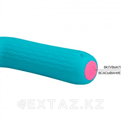 Вакуумный стимулятор клитора Ford, голубой от sex shop Extaz фото 4