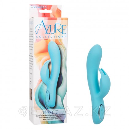 Кролик-вибратор Calexotics Bunny G голубой от sex shop Extaz