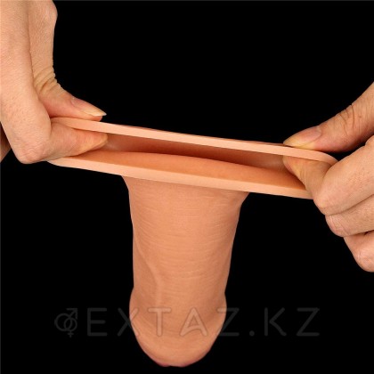 Насадка для увеличения пениса - 17,8 см. (Реалистичней не бывает) от sex shop Extaz фото 4
