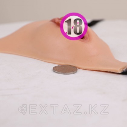 Накладная вагина (на ремешках) от sex shop Extaz фото 7