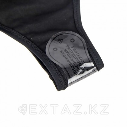 Купальник с завязками Rhinestone Black (L) от sex shop Extaz фото 8