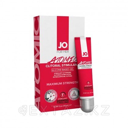 Возбуждающий гель для клитора мощного действия / JO Atomic, 10 мл от sex shop Extaz фото 3