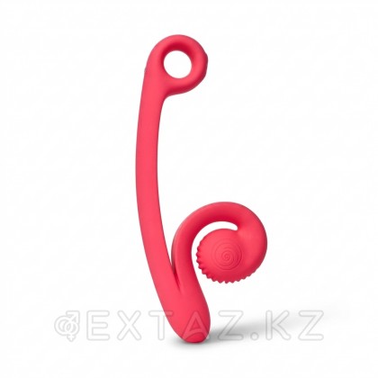 Вибратор для двойной стимуляции SVibe Snail CURVE розовый от sex shop Extaz