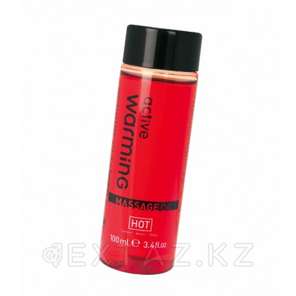 Массажное масло Active warming разогревающее 100 мл. от sex shop Extaz фото 2