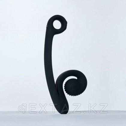 Вибратор для двойной стимуляции SVibe Snail CURVE черный от sex shop Extaz фото 5