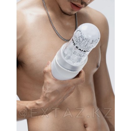 Автоматический мастурбатор Extra Sauce белый от sex shop Extaz фото 7