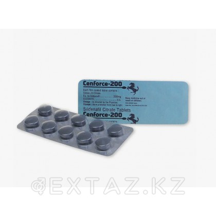 Препарат для мужчин Cenforce -200 (Sildenafil Citrate) - 10 таб. от sex shop Extaz фото 3