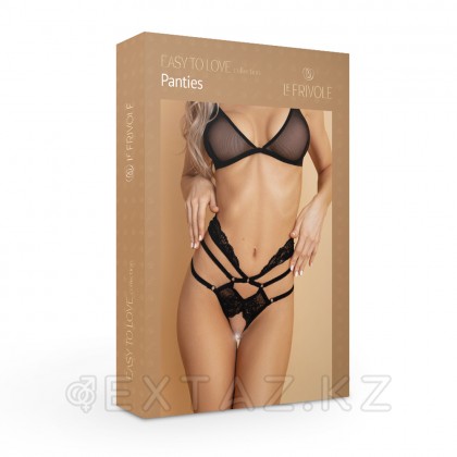 Кружевные трусики с доступом и высокой талией Easy to love, S/M, 42-44 от sex shop Extaz фото 7