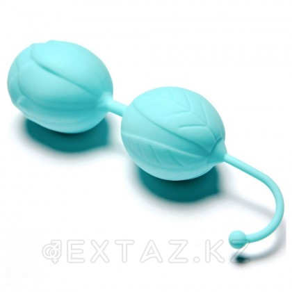 Шарики Кегеля со смещенным центром тяжести Sirius от Le Frivole, аквамарин, 14* 3.5 см. от sex shop Extaz фото 4