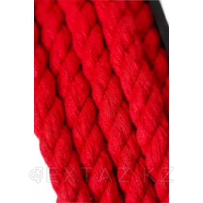 Хлопковая веревка для шибари, на катушке, красная, 10 м - extaz.kz фото 5 Хлопковая веревка для шибари, на катушке, красная, 10 м от sex shop Extaz фото 5