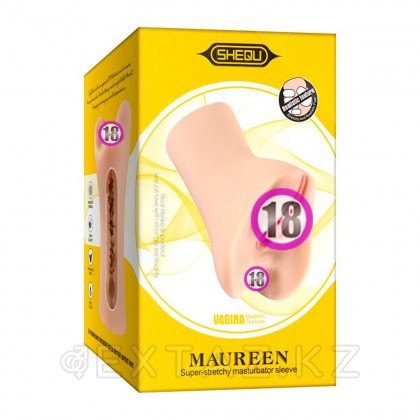 Реалистичный мастурбатор в виде вагины и половых губ Maureen от sex shop Extaz фото 10