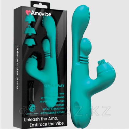 Инновационный вибратор кролик Sensa Sway технологией массажа на 360 градусов от sex shop Extaz фото 2