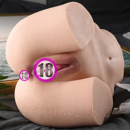 Реалистичный двойной мастурбатор Jenny (вагина+анус) от sex shop Extaz фото 2