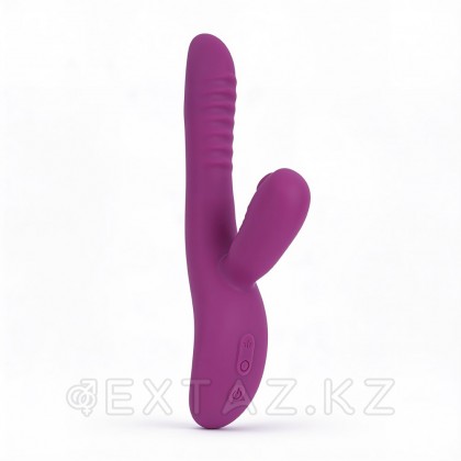 Вибратор Selove Caress с клиторальной стимуляцией, фиолетовый от sex shop Extaz