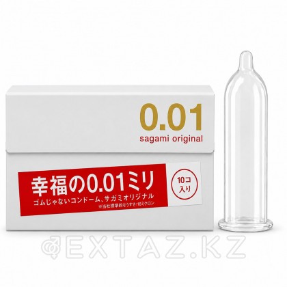 Презервативы полиуретановые Sagami Original 001, 10 шт. от sex shop Extaz