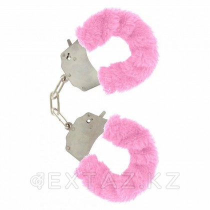Шикарные наручники с пушистым розовым мехом (Be Mine) от sex shop Extaz